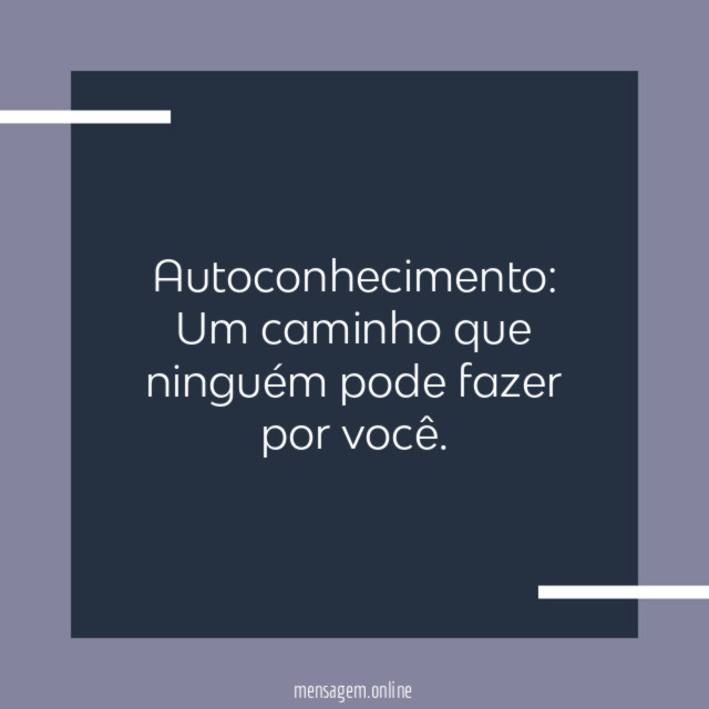 Autoconhecimento