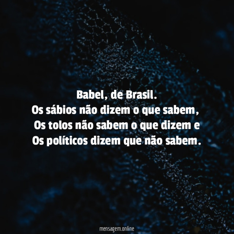 Babel, de Brasil.