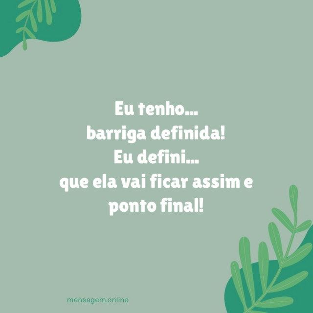 Barriga definida