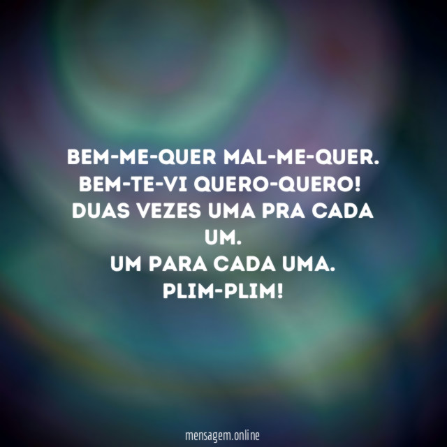 Bem-me-quer mal-me-quer