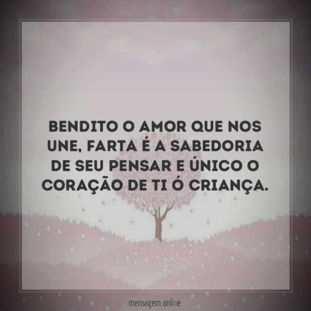 Bendito o amor que nos une