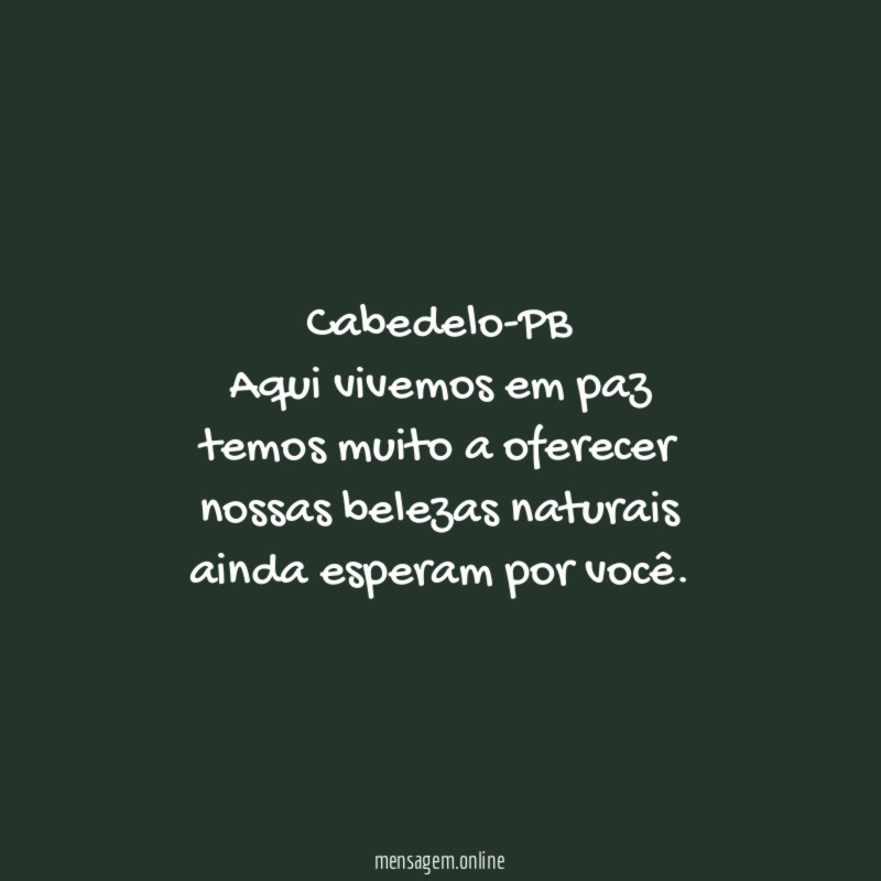 Cabedelo-PB