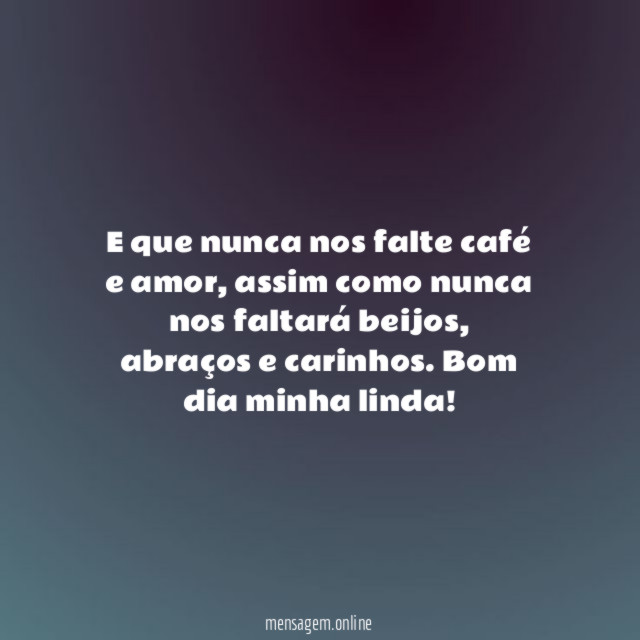 Café e amor