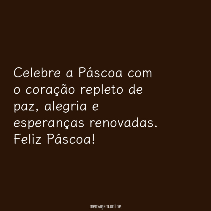 Celebre a Páscoa