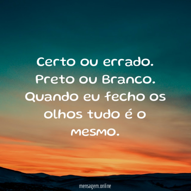 Certo ou errado