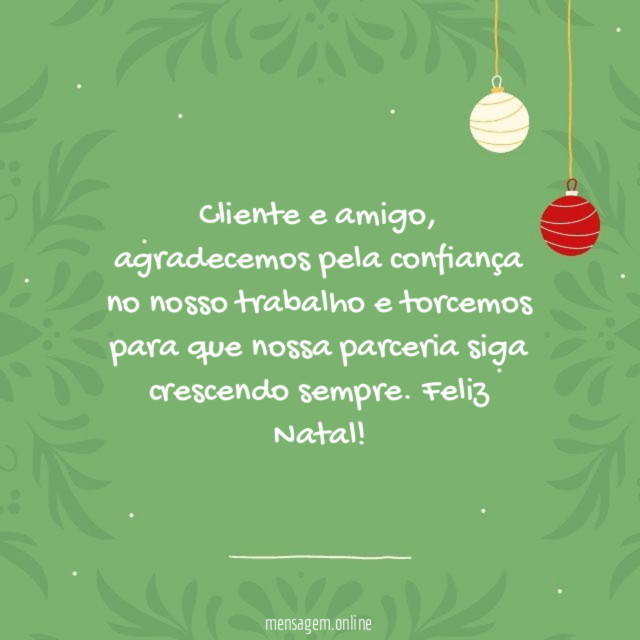 Cliente e amigo