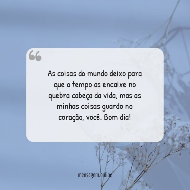 Coisas do mundo