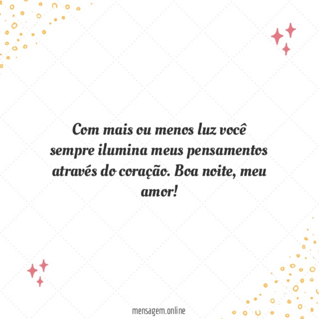 Com mais ou menos luz voc sempre ilumina