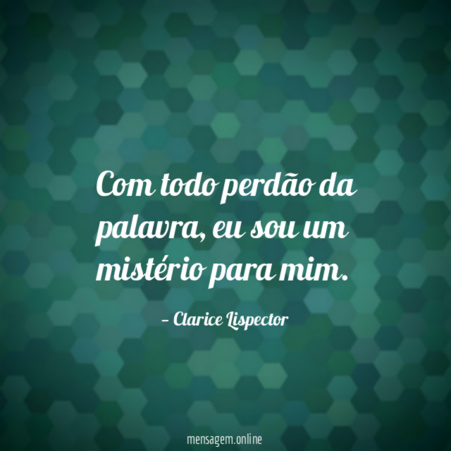 Com todo perdão da palavra