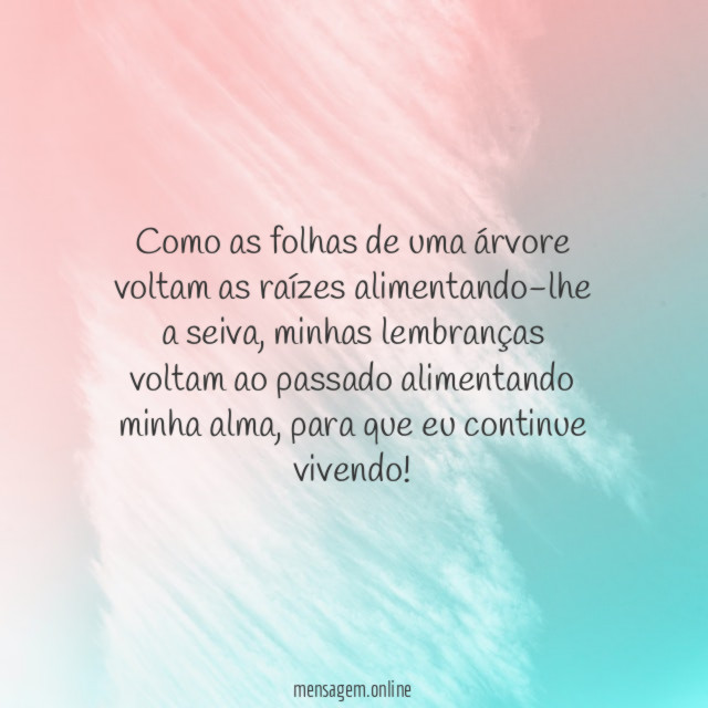 Como as folhas de uma árvore voltam as