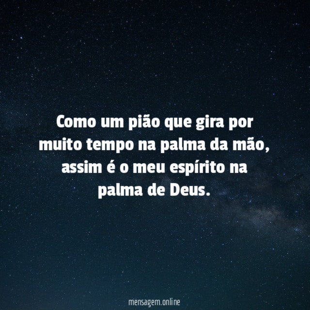 Como um pião que gira por muito tempo