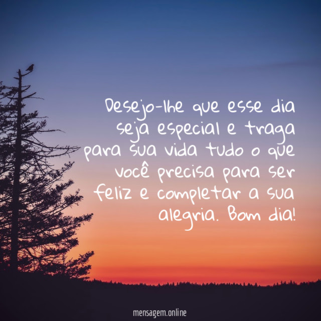 Completar a sua alegria