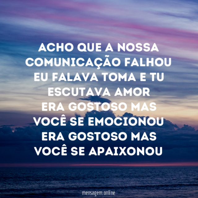 Comunicação Falhou
