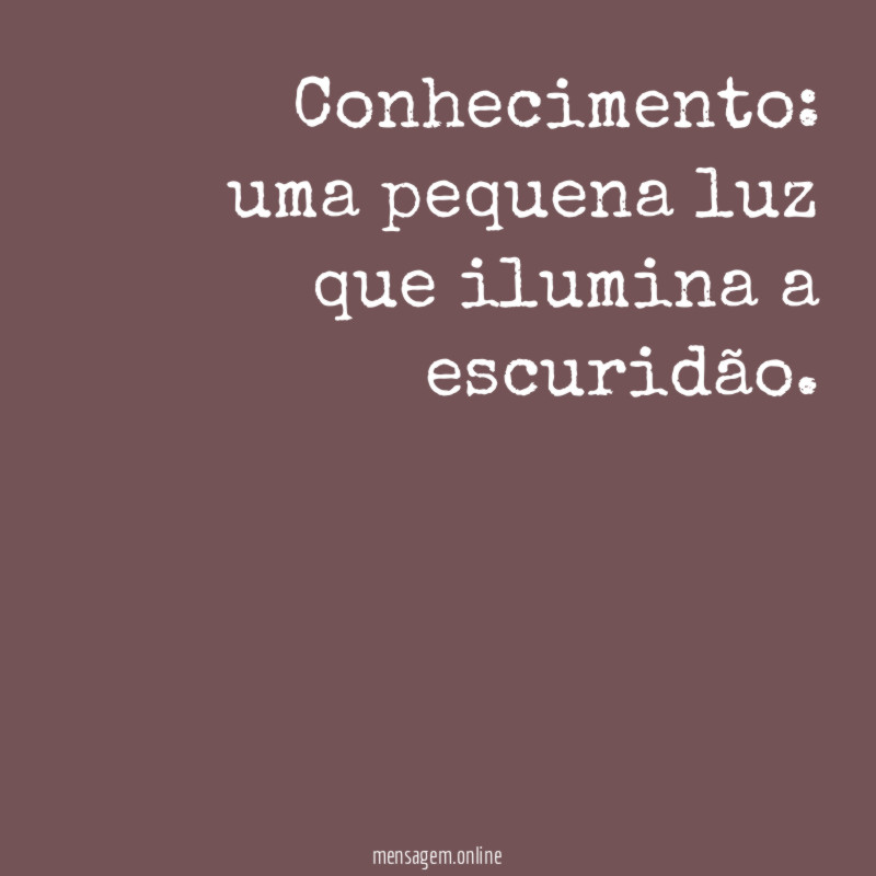 Conhecimento