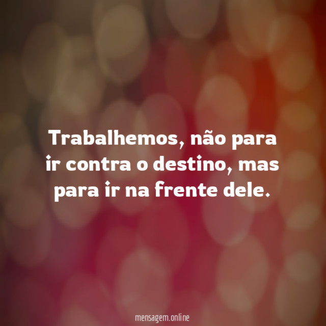 Contra o destino