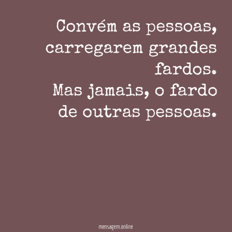 Convém as pessoas