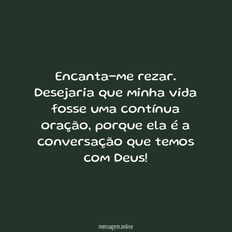 Conversa com Deus