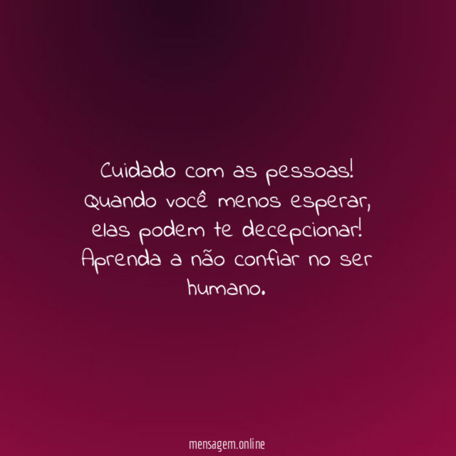 Cuidado com as pessoas