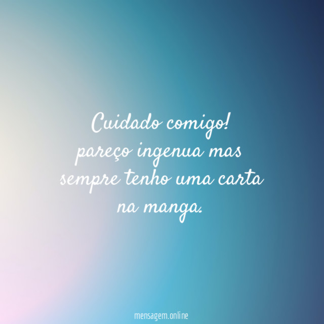Cuidado comigo
