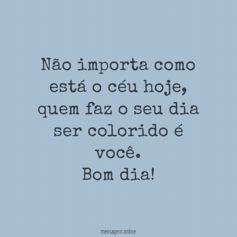 Dê cor ao seu dia