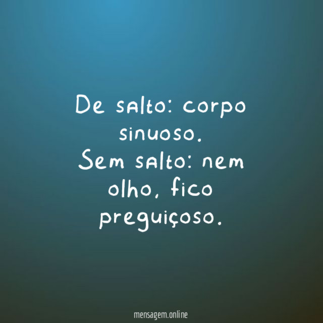 De salto: corpo sinuoso.