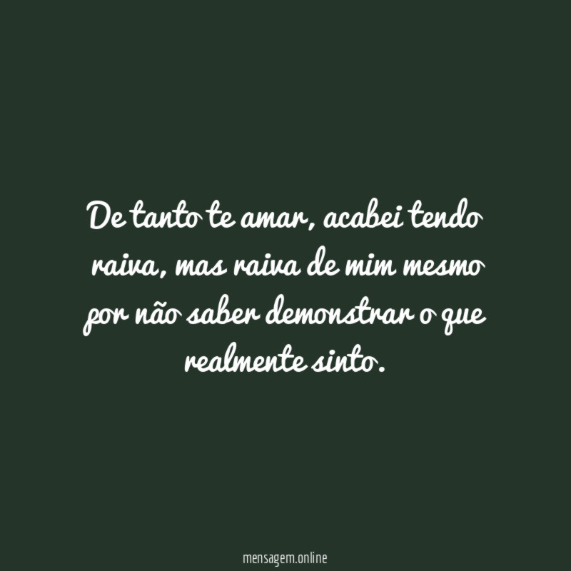 De tanto te amar