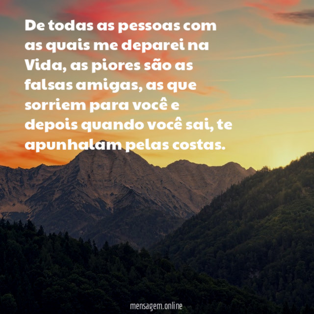 De todas as pessoas com as quais me deparei na Vida