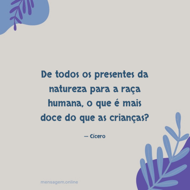 De todos os presentes da natureza para a raça humana