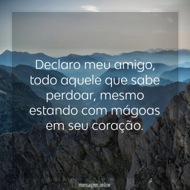 Declaro meu amigo