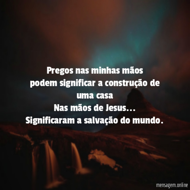Depende das mãos