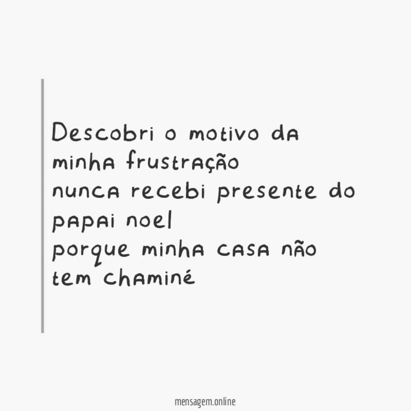 Descobri o motivo da minha frustração nunca recebi presente