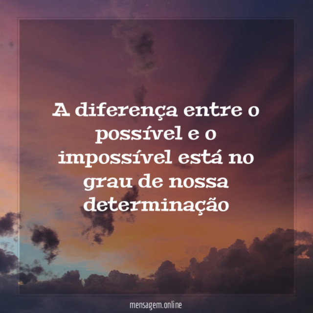 Determinação