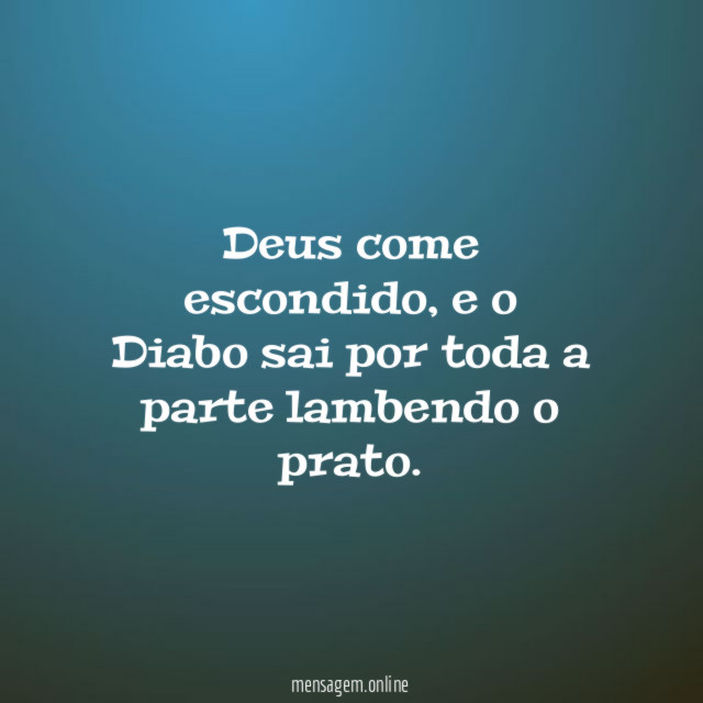 Deus come escondido