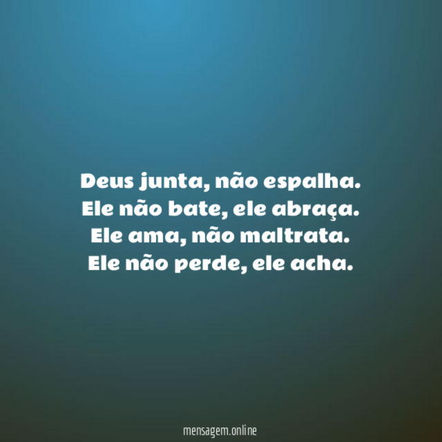 Deus junta