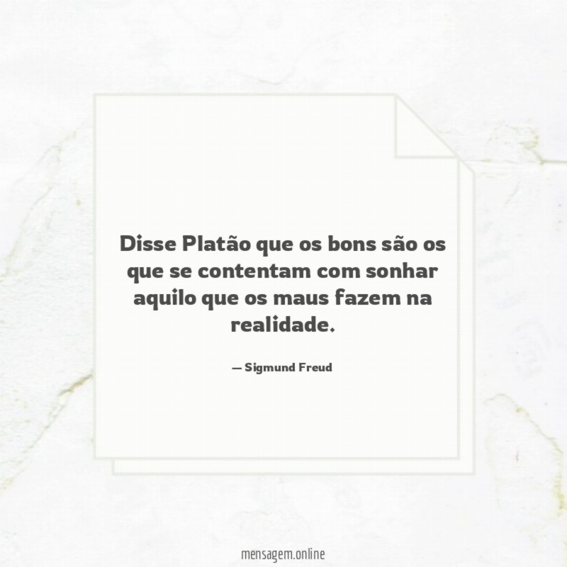 Disse Platão que os bons são os que