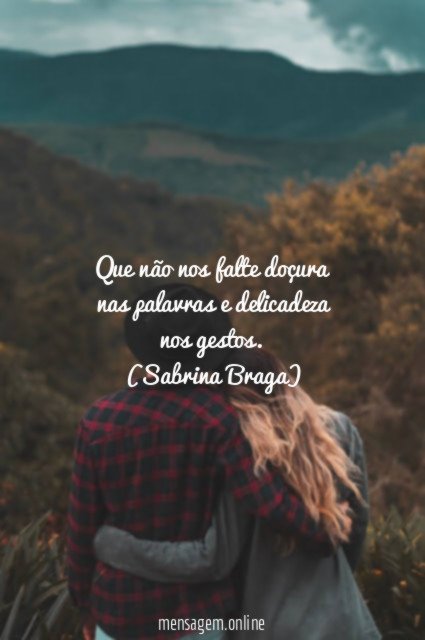 Doçura e delicadeza