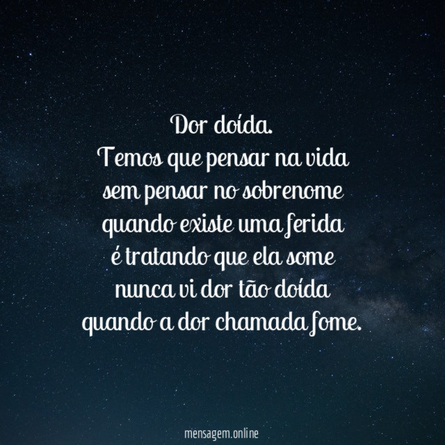 Dor doída.