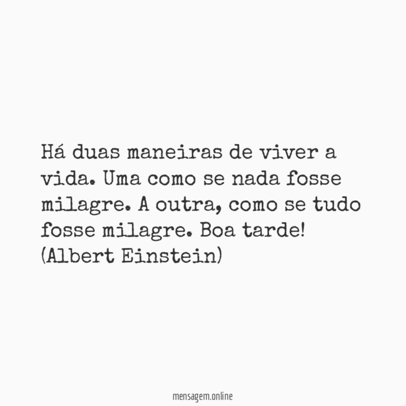 Duas maneiras de viver