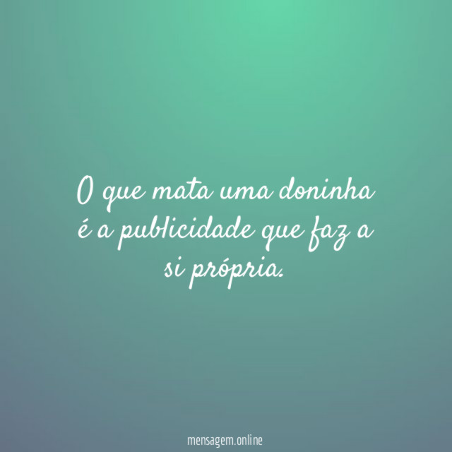 É a publicidade