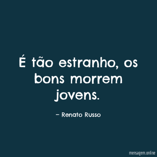 É tão estranho