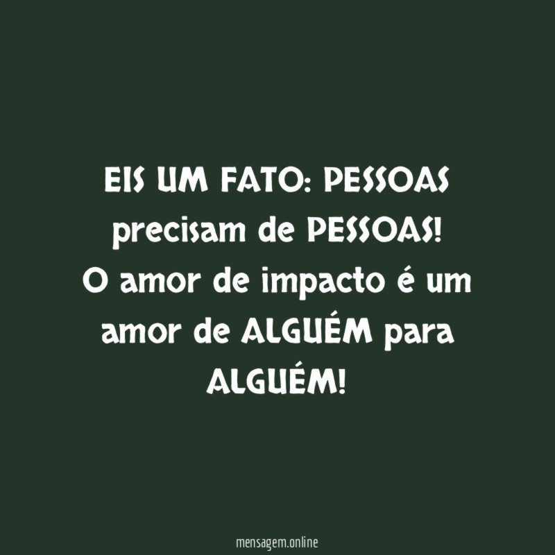 EIS UM FATO