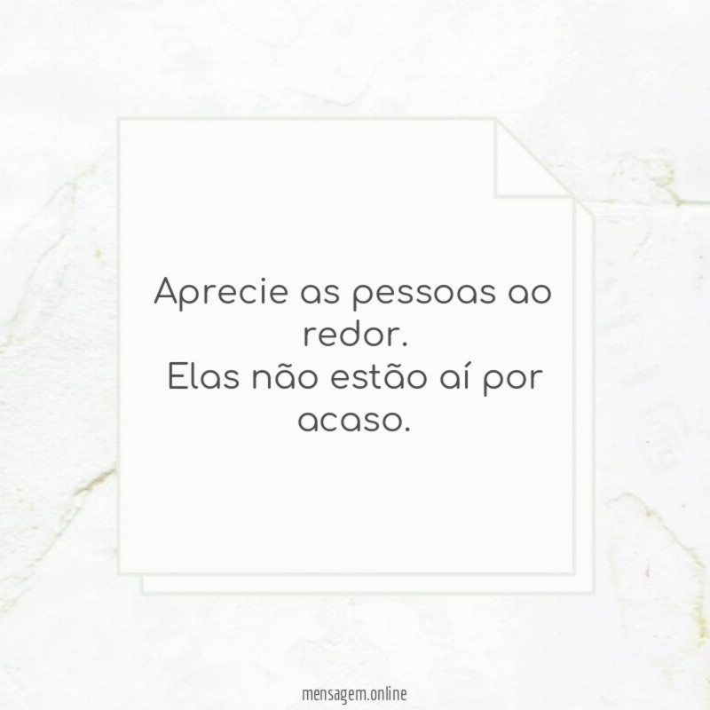Elas não estão aí por acaso