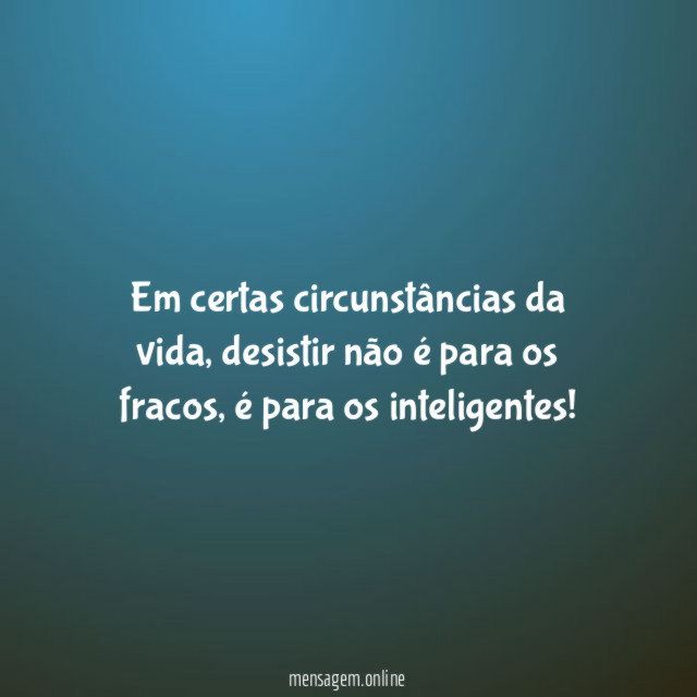 Em certas circunstâncias da vida