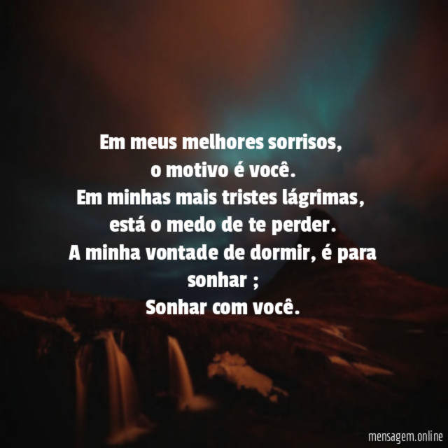 Em meus melhores sorrisos
