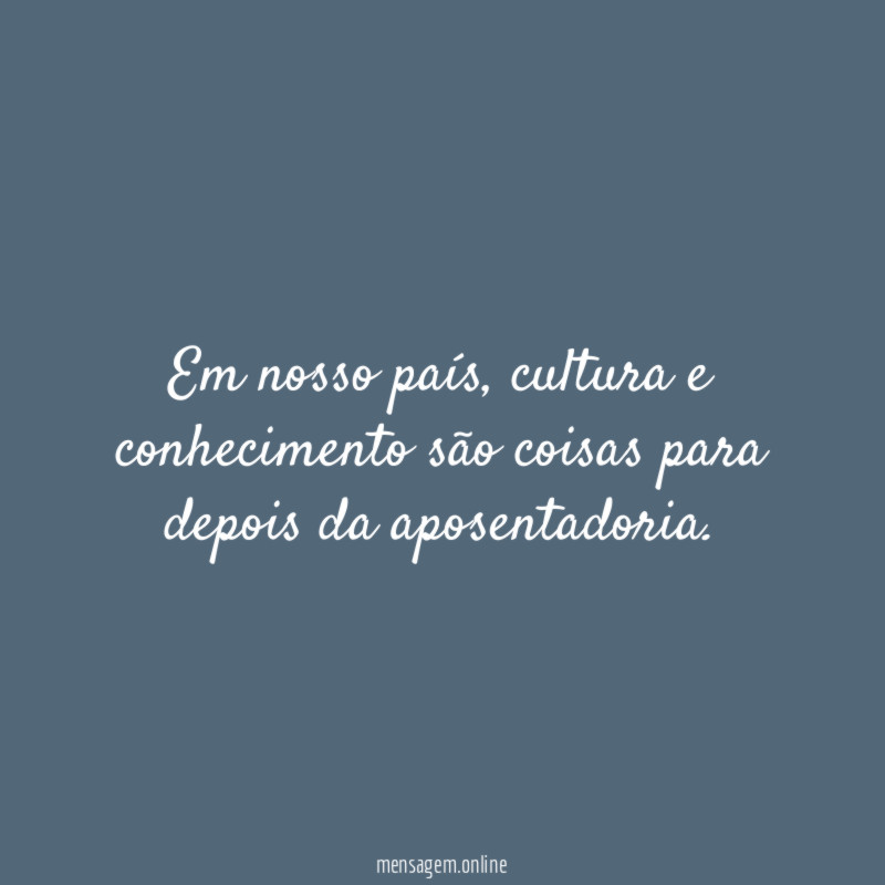 Em nosso país