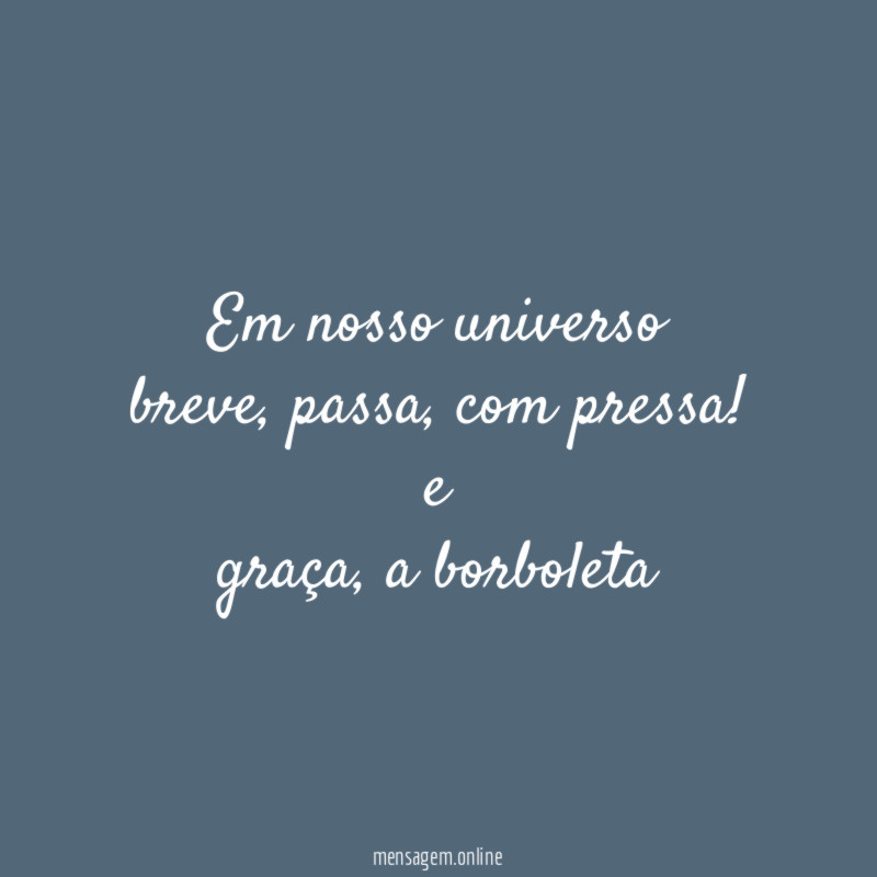 em nosso universo breve