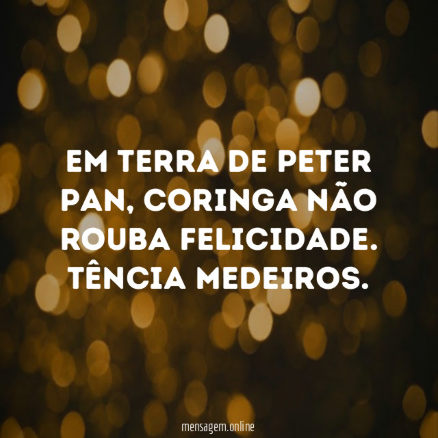 Em terra de Peter Pan