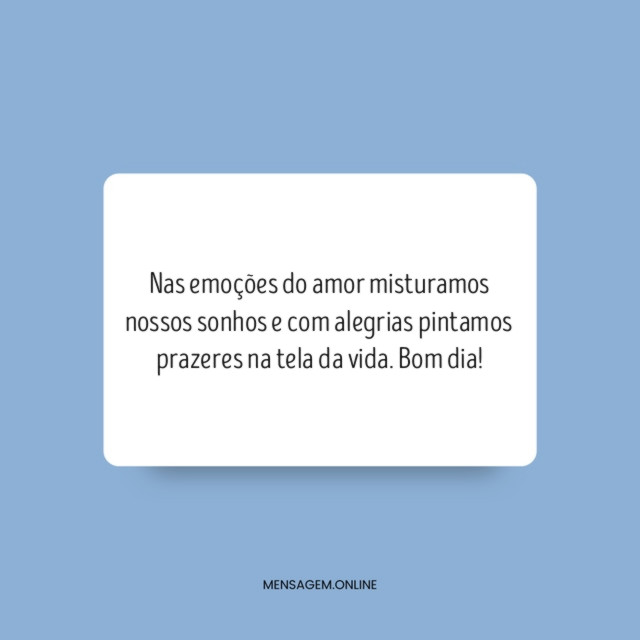 Emoções do amor