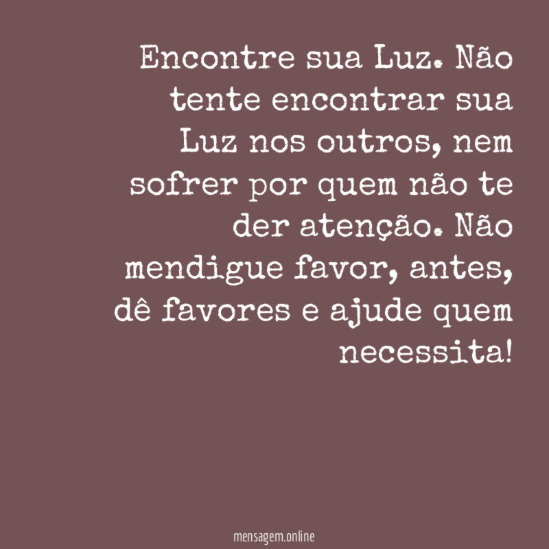 Encontre sua Luz