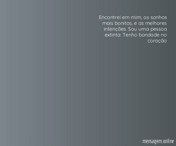 Encontrei em mim